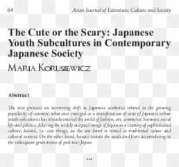 Japanese Youth Subcultures In - Screenshot Emoji