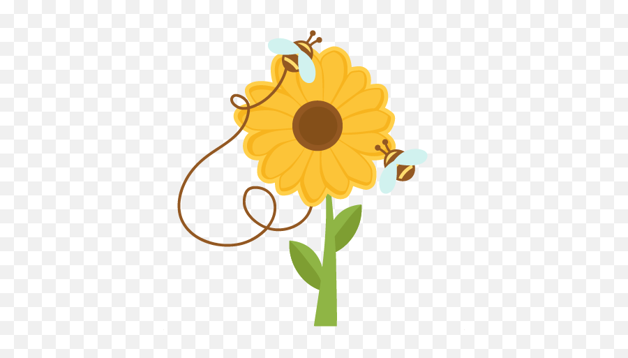 4570book - Cute Sunflower Clipart Png Emoji,Bee Minus Emoji