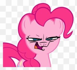 Pie Face Transparent Png Clipart Free - Pinkie Pie Face Png Emoji,Scrunchy Face Emoji