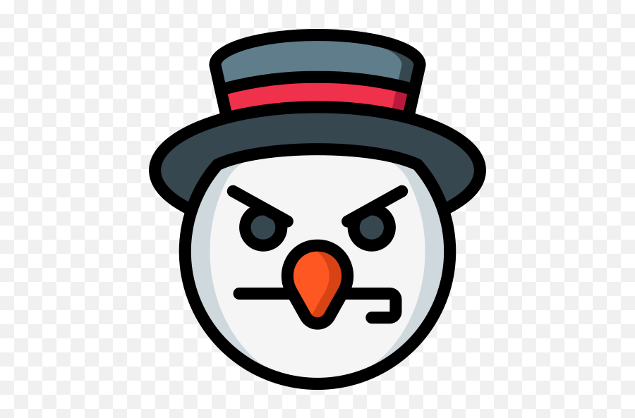 Mad - Clip Art Emoji,Mad Face And Hat Emoji