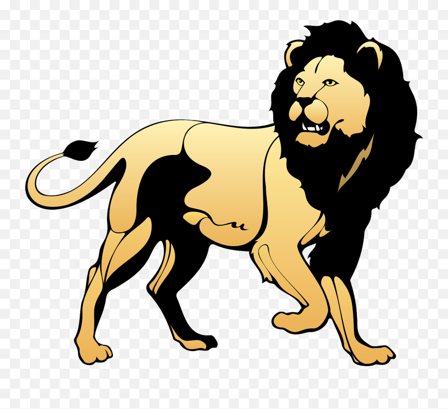 Pride Lion Animal Tail Defensive - Vector Image Of Lion Emoji,Gay Pride Emoji