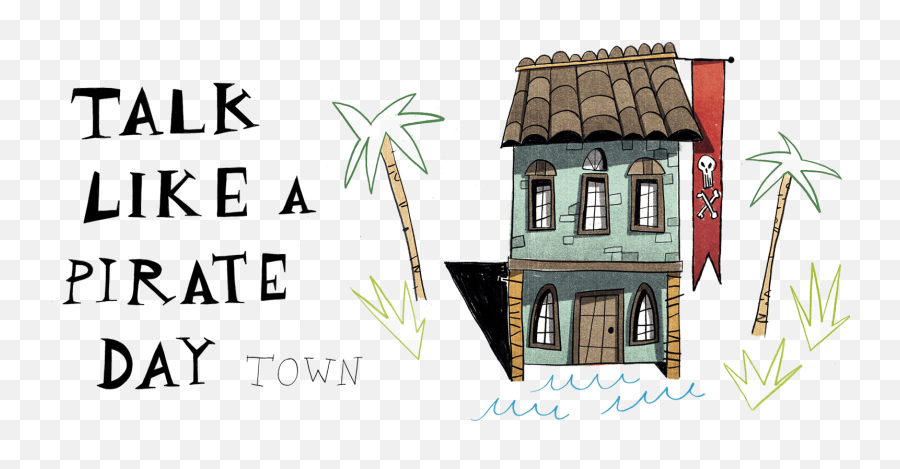 Talk Like A Pirate Day Town - House Emoji,Lighthouse Emoji