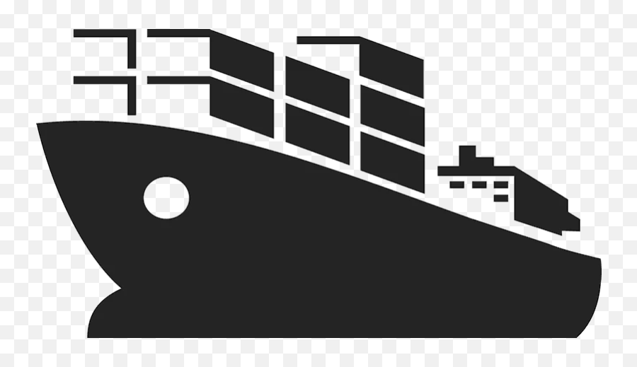 Cargo Boat Rubber Stamp - Cargo Ship Clipart Emoji,Boat Emojis