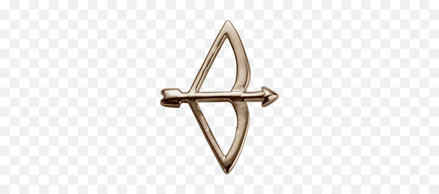 Love Charms - Triangle Emoji,Bow And Arrow Emoticon