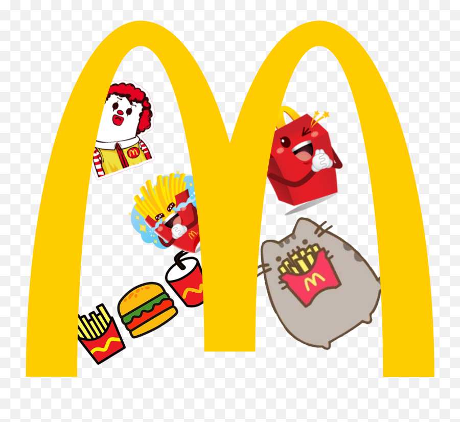 Mc Mcdonalds Burger - Clip Art Emoji,Mcdonald's Emoji