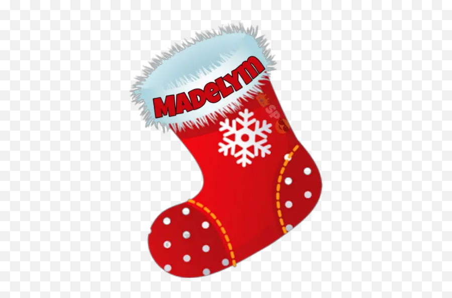 Christmas Boot Stickers For Whatsapp - Clipart Christmas Socks Png Emoji,Boot Emoji