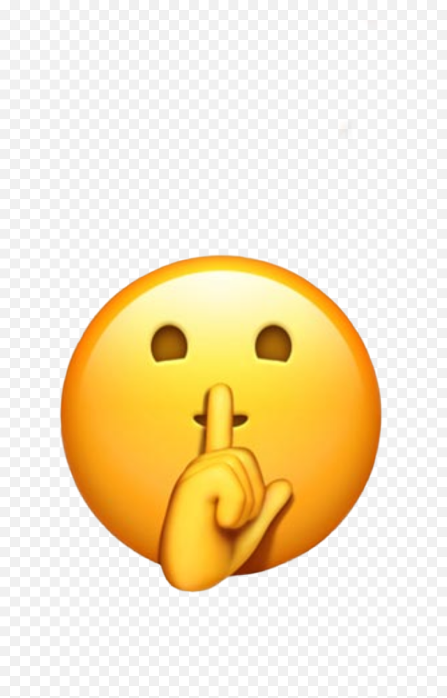 Shhh Emoji Iphone Transparent Cartoon - Transparent Background Shh Emoji Png,Shh Emoji
