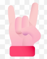 Maloik - Free Gestures Icons Paw Emoji,Rock Hand Sign Emoji