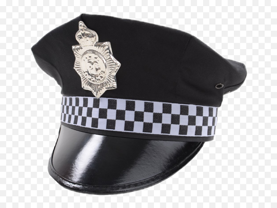 Hat Police Black Cap Policeman Policewoman Policia - Police Hat Transparent Background Emoji,Policeman Emoji