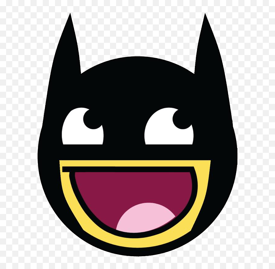 Batman Smiley T-shirt Emoticon PNG, Clipart, Awesome, Batman