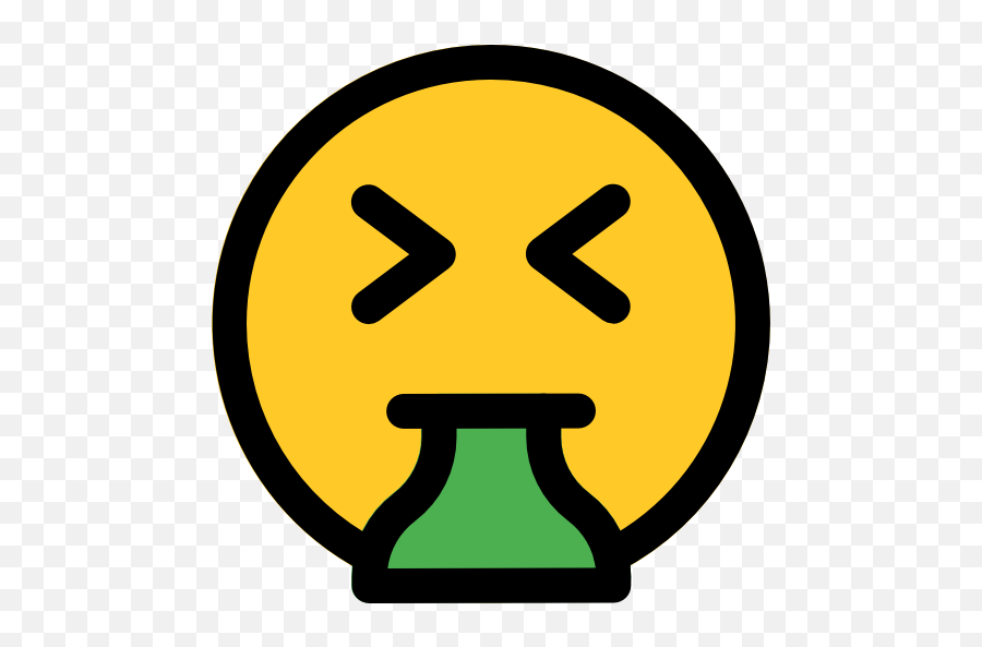 Vomiting - Free People Icons Angustia Icono Emoji,Puking Emoticon