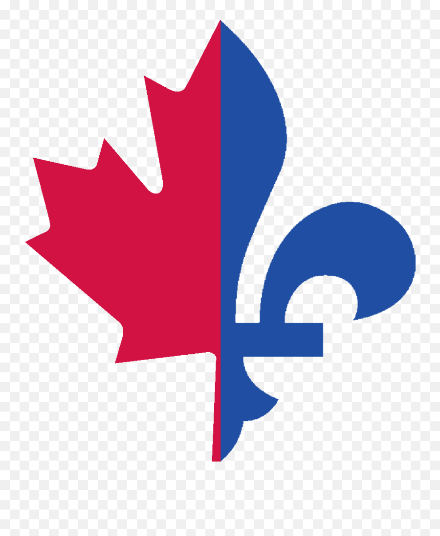 July Clipart Thing Canadian July Thing - Half Canada Half Quebec Flag Emoji,Canadian Emoji
