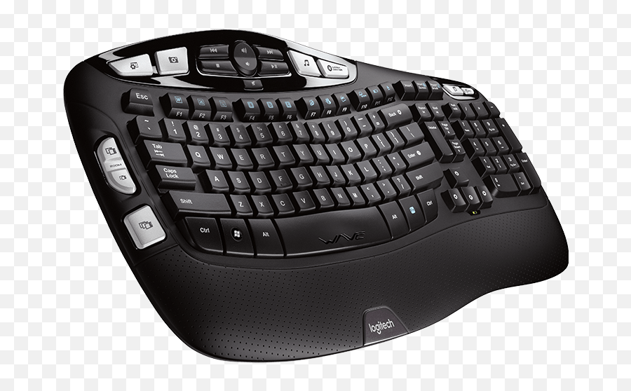 Logitech K350 Wireless Keyboard With - Logitech K350 Wireless Keyboard Emoji,Tastiera Emoji