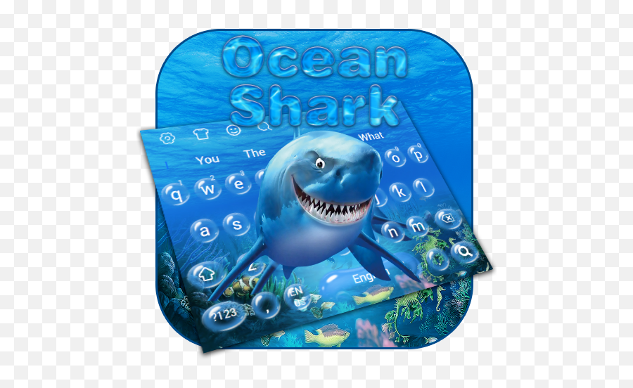 Ocean Shark Keyboard - Apps On Google Play Bruce From Finding Nemo Emoji,Shark Fin Emoji
