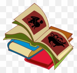 Download Stack Of Books Clipart - Story Png PNG Emoji