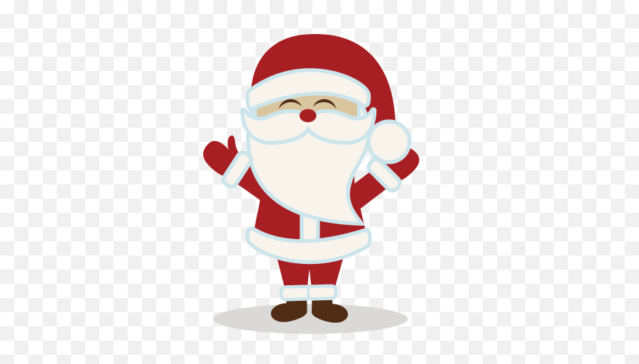 Free Santa Claus Clip Art Image A Clipartandscrap - Clipartix Cute Christmas Santa Clipart Emoji,Black Santa Claus Emoji