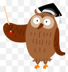 Clipart - Animal Teacher Clip Arts Emoji,Emoji Owl