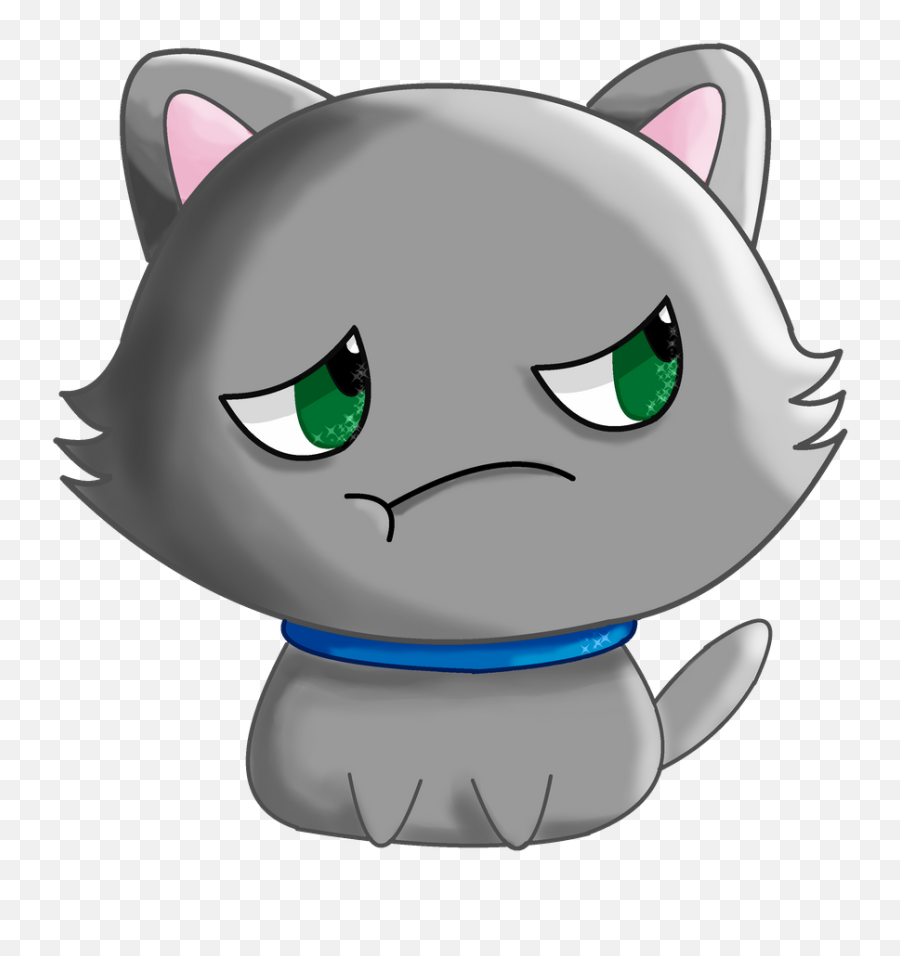 Grumpy Chibi Cat Emoji,Grumpy Cat Emoji
