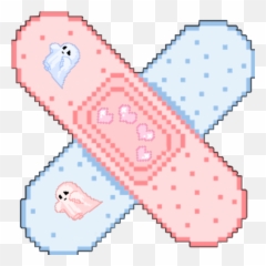 Band - Aid Sticker Challenge on PicsArt Transparent Kawaii Pixel Png Emoji