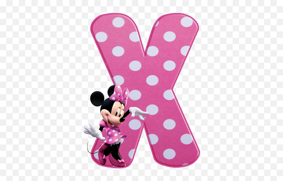 Blindada Por Deus Alfabeto Decorativo Minnie Png Minnie - Minnie Mouse Emoji,Family Emoji Png
