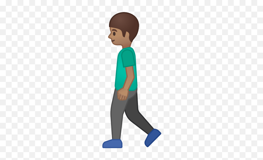 Person Walking Emoji With Medium Skin Tone Meaning And - Walking Emoji Png,Emoji People