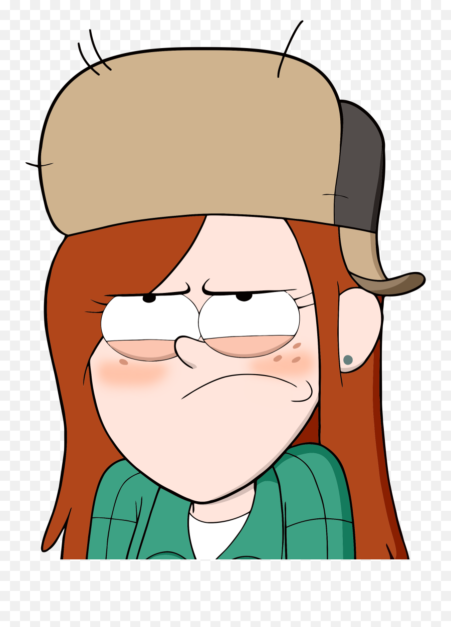 Sycra Drawing Crooked Smile Picture - Gravity Falls Wendy Icon Emoji,Crooked Smile Emoji