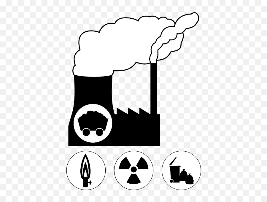 Powerplant Vector Image - Coal Power Plant Clipart Emoji,Steam Emoticon Generator