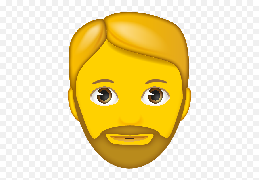 Beard - White Hair Emoji,Beard Emoji