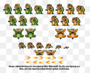 Look At It Look At It Look At It Page 103 Super Mario - Super Mario World Bowser Sprite Emoji,Fite Me Emoticon