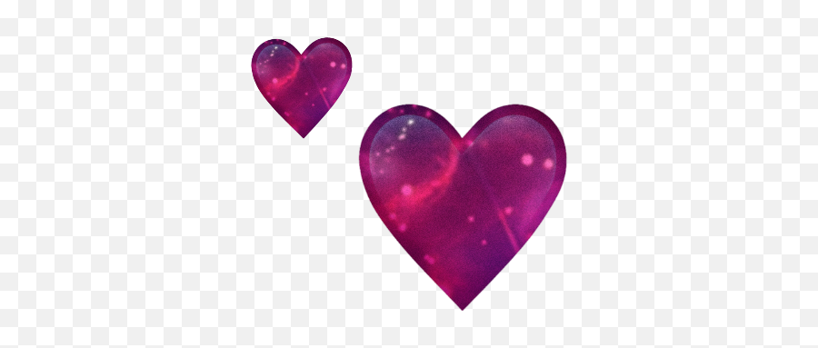 Hearts Galaxy Emoji Purple Blue Tutorial Heart Emoji - Heart,Two Hearts Emoji