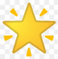 Star Emoji Meaning With Pictures - Ster Emoji,Sparkle Emoji