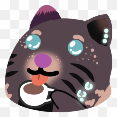PawsomePack WolfPawsomePack Twitter - Black Cat Emoji