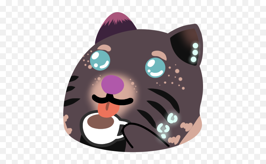 Pawsomepack Wolfpawsomepack Twitter - Black Cat Emoji,Blob Cat Emoji