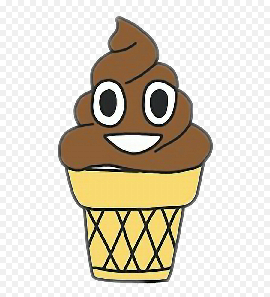 Chocolate Helado Popo Caquita Emoji - Pile Of Poo Emoji,Chocolate Emojis