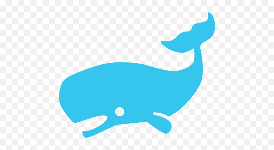 Whale Emoji For Facebook Email Sms - Big Whale Emoji,Whale Emoji