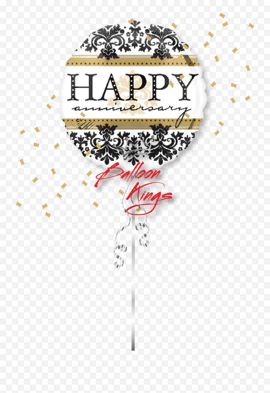 Happy Anniversary Dasmask - Happy Anniversary Mylar Balloon Emoji,Happy Anniversary Emoji