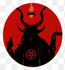 Satan Baphomet 666 Satanic Sticker - Art Emoji