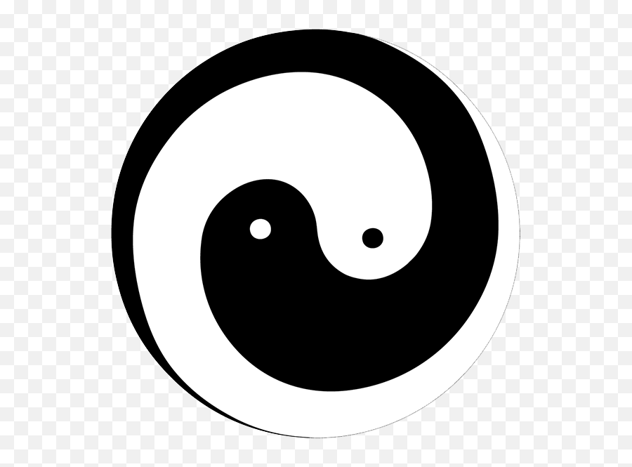Free Yin Yang Symbol Download Free Clip Art Free Clip Art - Yin Yang Swirl Emoji,Ying Yang Emoji