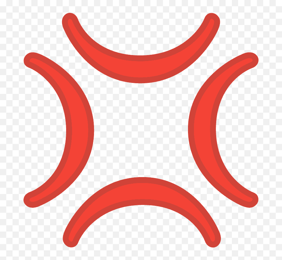 Anger Symbol Emoji Clipart Free Download Transparent Png - Anger Symbol Emoji,Mad Emoji Png