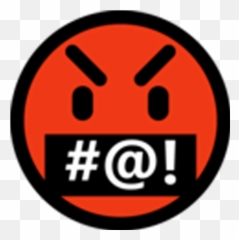 Cursed Emoji - Face With Symbols On Mouth