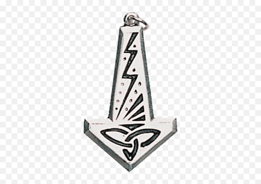 Thors Hammer Pendant For Courage And - Dot Emoji,Mjolnir Emoji