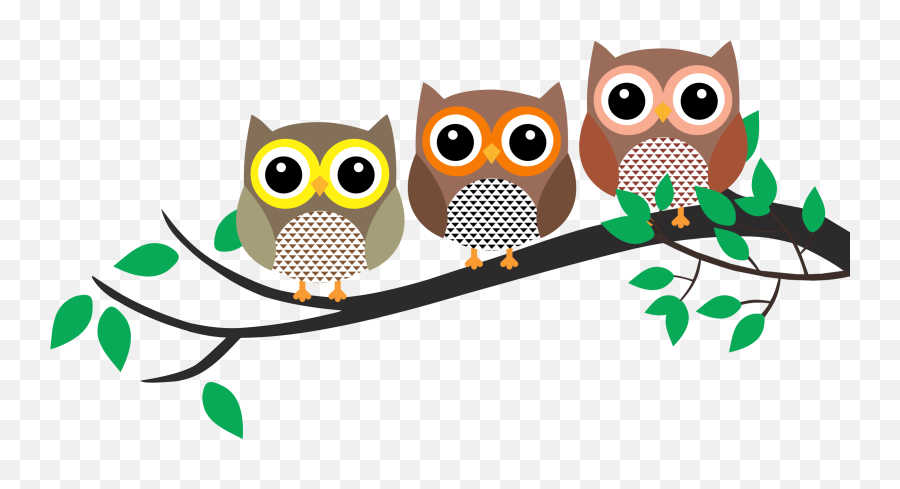Couple Clipart Owl Couple Owl Transparent Free For Download - Birds On The Tree Clipart Emoji,Emoji Owl