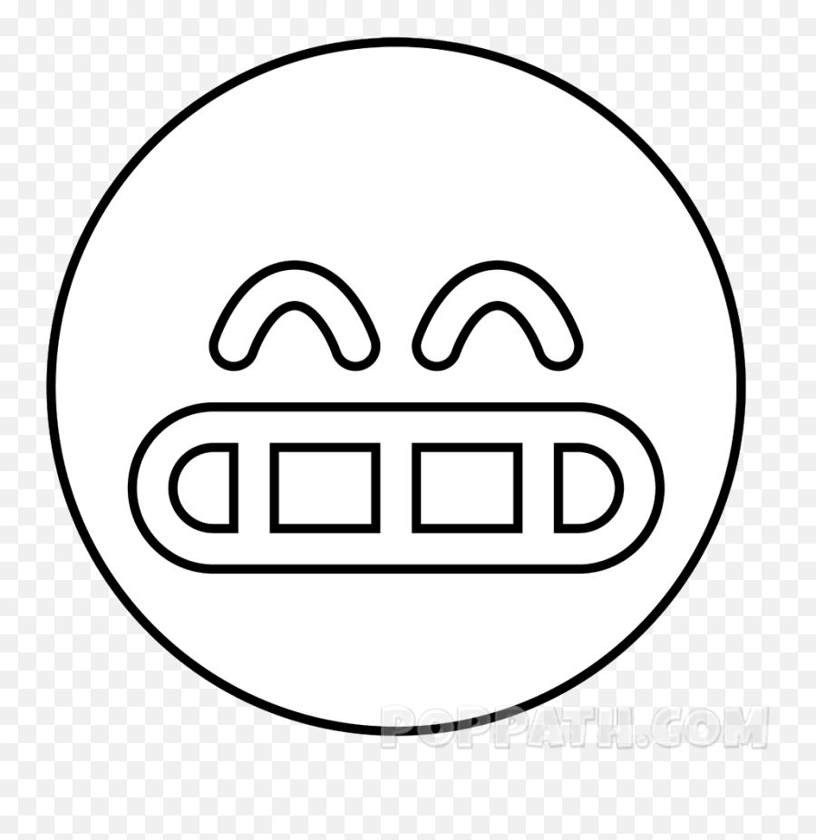 How To Draw A Grimace Emoji - Circle,Graffiti Emoji