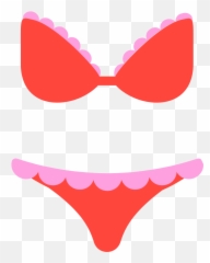 Fxemoji U1f459 - Bikini Clipart