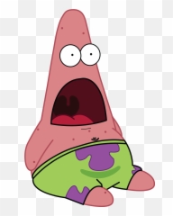 Hd Shocked Patrick - Surprised Png Emoji