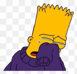 Sad Miserable Simpsons Cry Crying Hurt - Broken Heart Sad Cartoon Emoji,Miserable Emoji