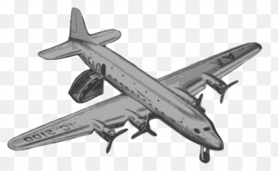 Airplane Casablanca Landed Old Retro - Aviao Png Emoji