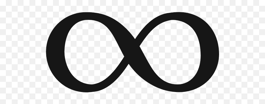 Infinity Symbol Png - Circle Emoji,Roman Numeral Emoji