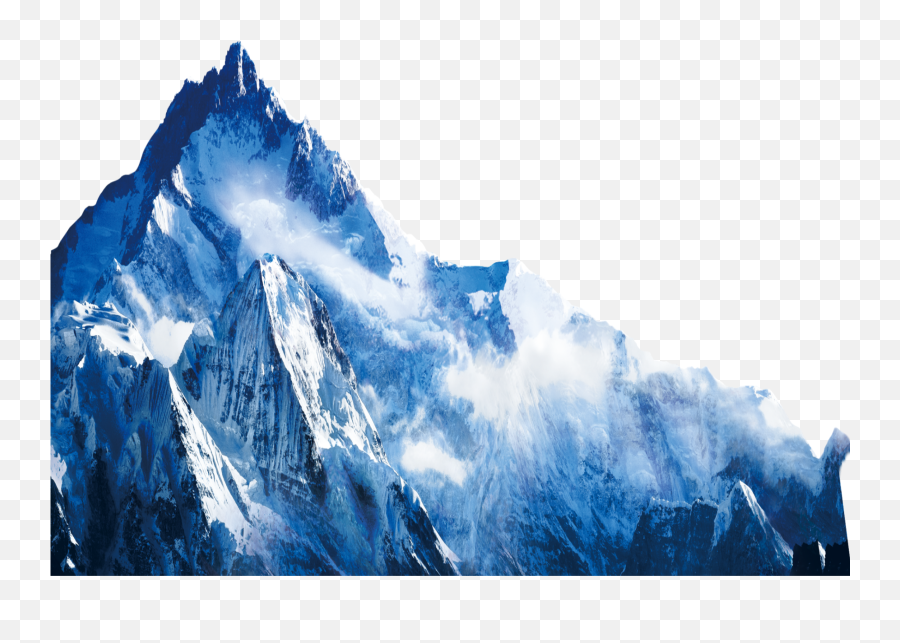 Mq White Snow Mountain - Portable Network Graphics Emoji,Mountain Emoji Transparent