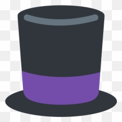 Twemoji12 1f3a9 - Top Hat Emoji Transparent,Notes Emoji